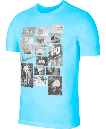 Camiseta Nike Baloncesto-azul