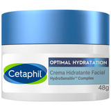 Cetaphil Optimal Hydration Crema Hidratante Facial Día 48g Tipo De Piel Seca Y Sensible