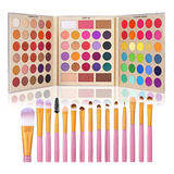 Ucanbe Paleta De Sombras De Ojos Profesional De 86 Colores C