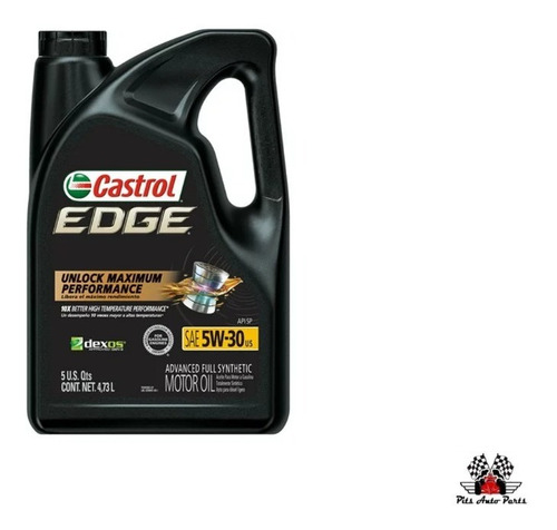 Castrol Edge 5w30 Advanced 100% Sintético 4.73 Litros