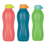 Botella Eco Twist Combinadas Tapa Rosca Tupperware 500 Ml