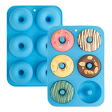 Molde Donuts De Silicona Molde De Silicona Donas Repostería