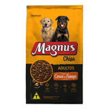 Ração Para Cães Magnus Premium Chips Carne E Frango 15kg