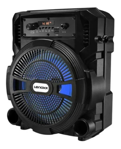 Caixa De Som Alto-falante Lenoxx Ca80 Portátil Com Bluetooth