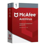 Mcafee Antivirus - Licencia Por 1 Año 1 Dispositivo