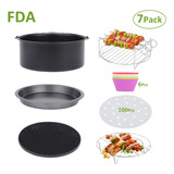 Accesorios De Freidora De Aire 8 Xl Para Airfryer Gowise Coz