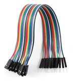 Cables Dupont / Jumper Macho Hembra 20cm X 40