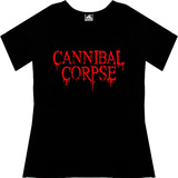 Blusa Cannibal Corpse Dama Rock Metal Tv Camiseta Urbanoz