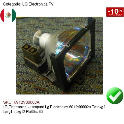 Lampara Compatible LG 6912v00002a Tvlpxg2/g12 Ru60sz30