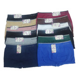 Boxer Dama Talla Extra Mayoreo 6 Pzs. Lycra Unitalla 