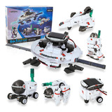 Juego Educativo   Juguetes 6 En 1 Robot Solar Kit De Fr80jc