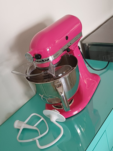 Batedeira Kitchenaid Artisan 127v Pink Com Acessórios 