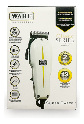 Maquina De Cortar Pelo Wahl Super Taper 