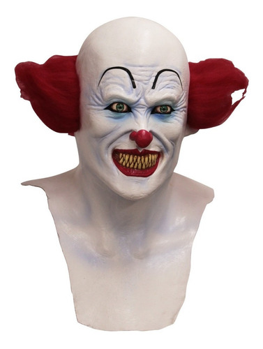 Máscara De Latex Halloween Scary Clown Payaso Creepy