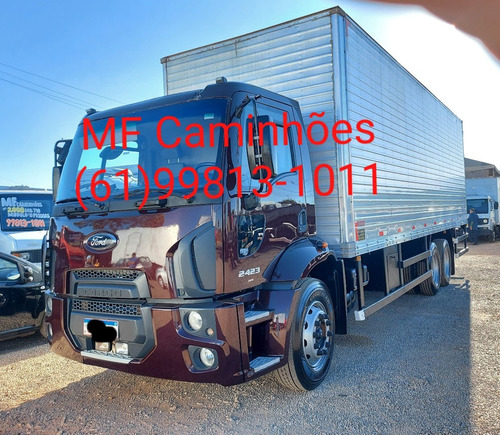 FORD CARGO 2423  BAÚ COMPLETO 