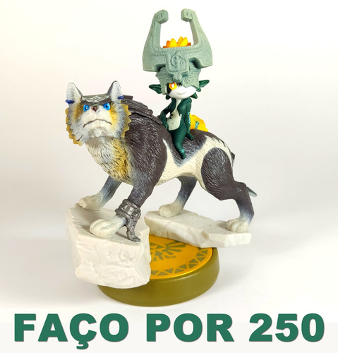 Amiibo Wolf Link The Legend Of Zelda Original Faço Por 250