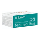 Microagulhas Para Toxina/mesoterapia 32gx4mm - Uniqmed 100un