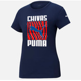 Playera Puma Chivas Dama Original Casual