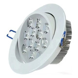 Spot Super Led Redondo 18w Embutir Teto Sanca Gesso Forro  