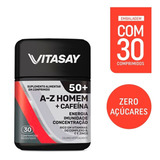 Vitasay 50+ Az Homem Cafeína C/30 Comprimidos