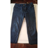 Jeans Usados De Marca, Talle 42, Azul, Negro. Leer Descrip.