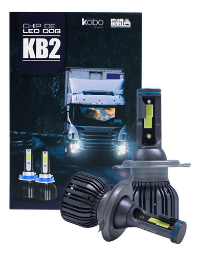 Kit Cree Led Premium Kb2 Chip Led Dob 42w 12/24v Cooler Gtx