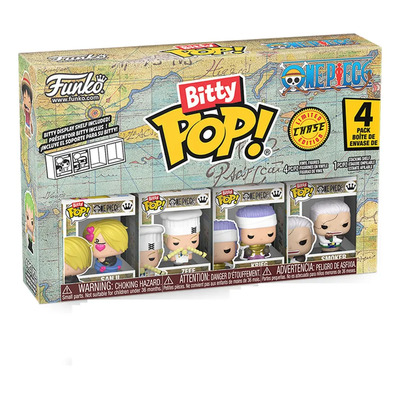 Funko Bitty Pop! One Piece - Sanji 4 Pack | Envío gratis