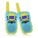 Linterna Walkie Talkies De 22 Canales, Alcance 3 Millas, Col