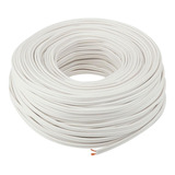 Rollo De Cable Flexible Pot Blanco 12 Awg 100 Metros