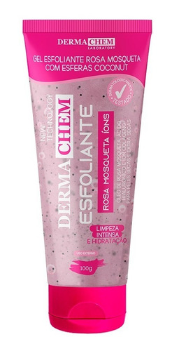 Gel Esfoliante Facial Rosa Mosqueta Dermachem 100g