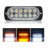 X2 Foco Neblinero Led Estroboscopico 12-24v Destellante