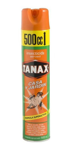 Insecticida Tanax Spray Casa/jardin 500 Cc