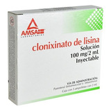 Clonixinato Lisina 5 Ampolletas 100mg/2ml