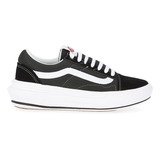 Zapatillas Vans Old Skool Over Plataforma Negro Blanco