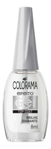 Esmalte Colorama Brilho Diamante Gel - Top Coat 8ml Cor Brilho Diamante