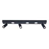 Plafon 6 Luces Led Nacho+eye Negro Base Rectangular 20376 Rd