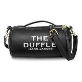 Jacobs marc The duffle Bolso Mujer Negro Cuero Bandolera