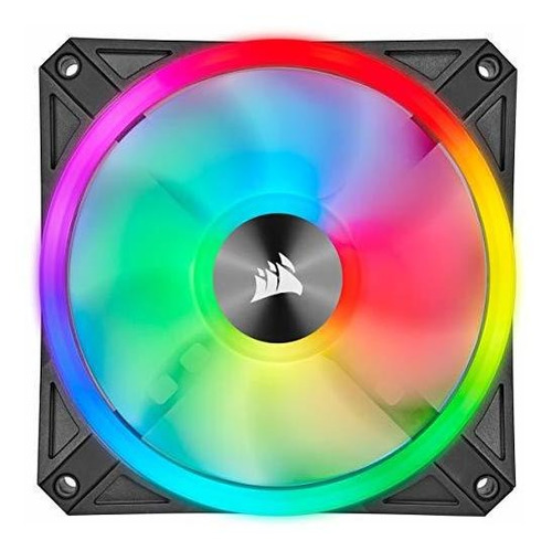 Ventilador Rgb Corsair Ql120 120mm, Pack Individual - Negro