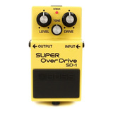 Pedal Boss Sd-1 Super Overdrive Guitarra Drive Analógico