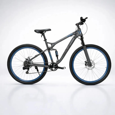 Bicicleta Rockjumper R26 Mtb Doble Suspension 24v V1per Marrón | Meses sin interés