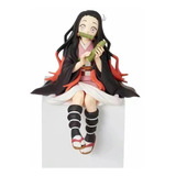 Figura Nezuko Kamado - Demon Slayer 10 Cm Sentada