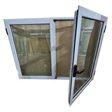 Ventana Raja De Abrir Modena 150x110 Con Vidrio Dvh