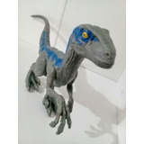 Boneco Velociraptor Blue Jurassic World Mattel 20cm