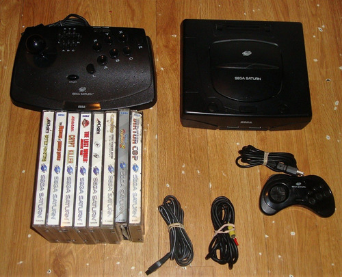 Consola Sega Saturn Con Juegos (ss02016)