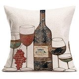 Fundas Cojines Vintage Wine Fundas Decorativas Cojines ...