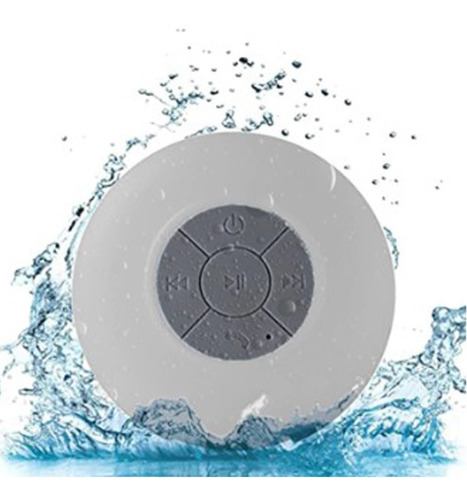 Caixinha Som Bluetooth Portátil Prova De Água Com Ventosa