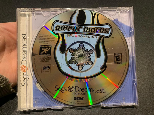 Rippin' Riders Snowboarding Dreamcast Disco