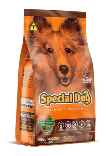 Ração Special Dog Cães Adultos Vegetais Pró 15kg