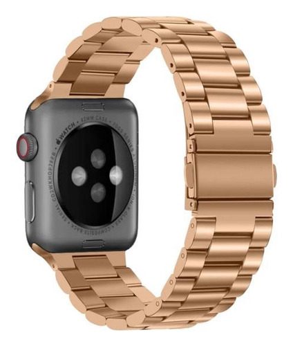 Malla Metálica Reforzada Apple Watch 38mm 41mm 42mm 44mm