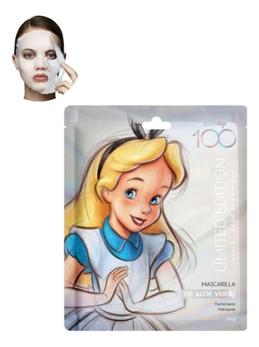 Mascarilla Facial Alicia Disney 100 Años 